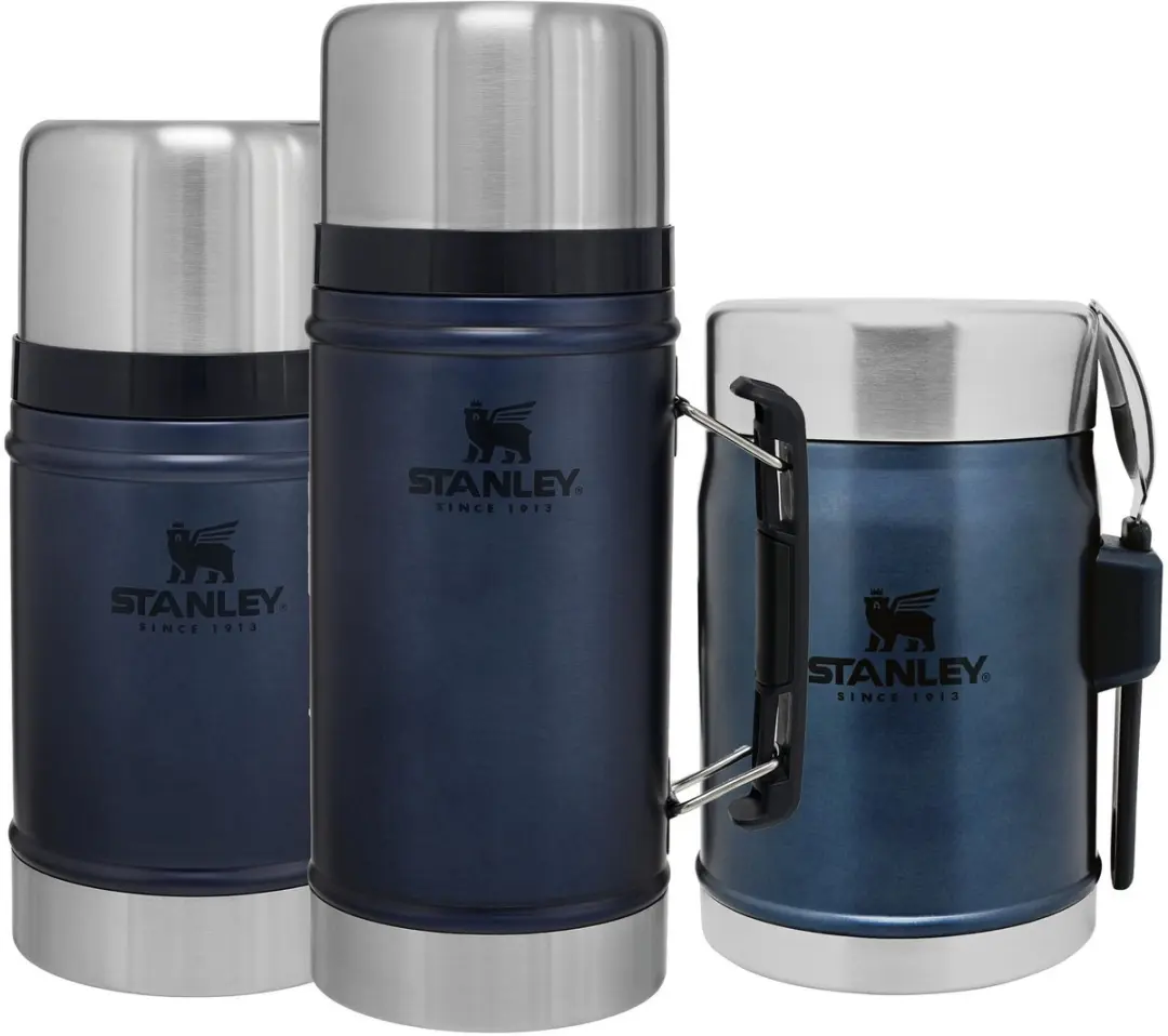 Stanley Classic Legendary Food Jar 0.94L - Matte Black - afbeelding 4 van 6