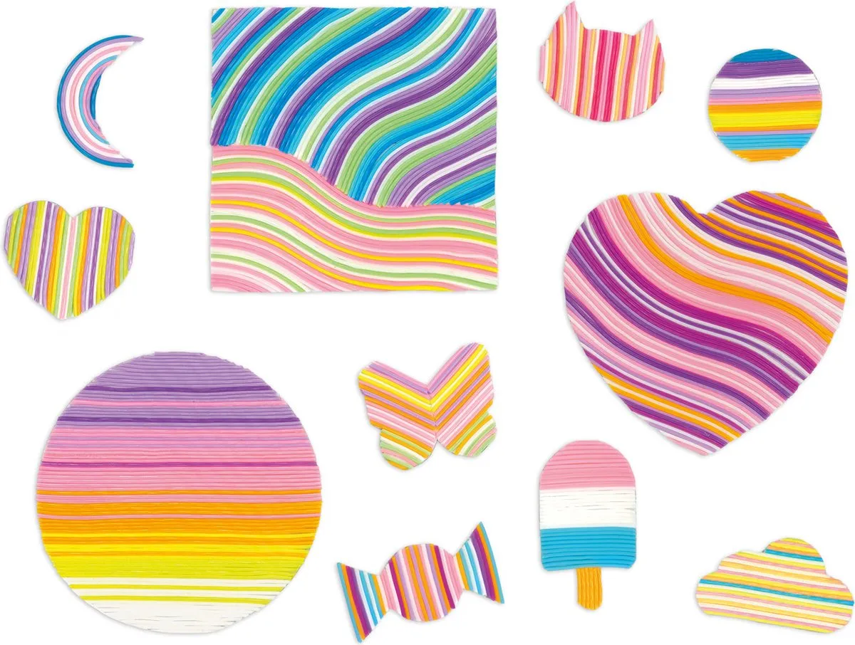 Janod Scoubidou Decoraties Maken Set - 11 Stuks - Multikleur - afbeelding 6 van 6