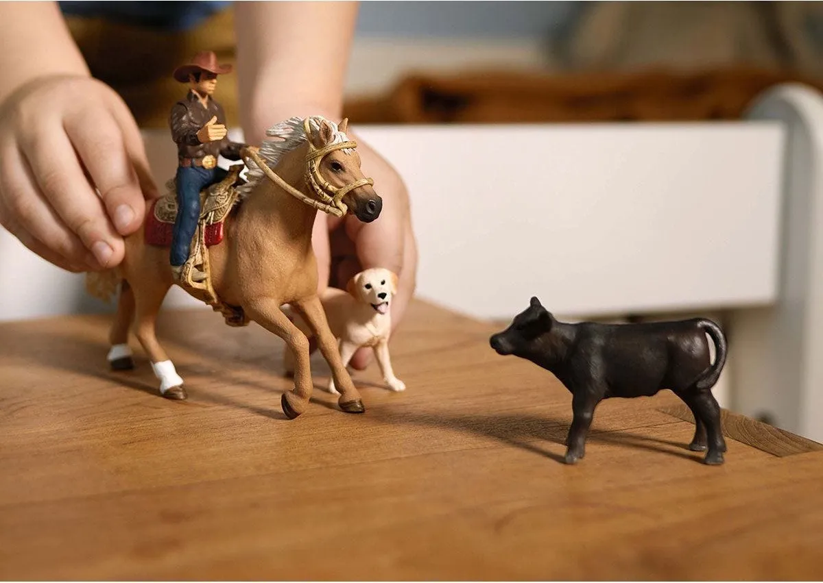 Schleich Farm World Westernrijden Speelfigurenset 42578 - Multikleur