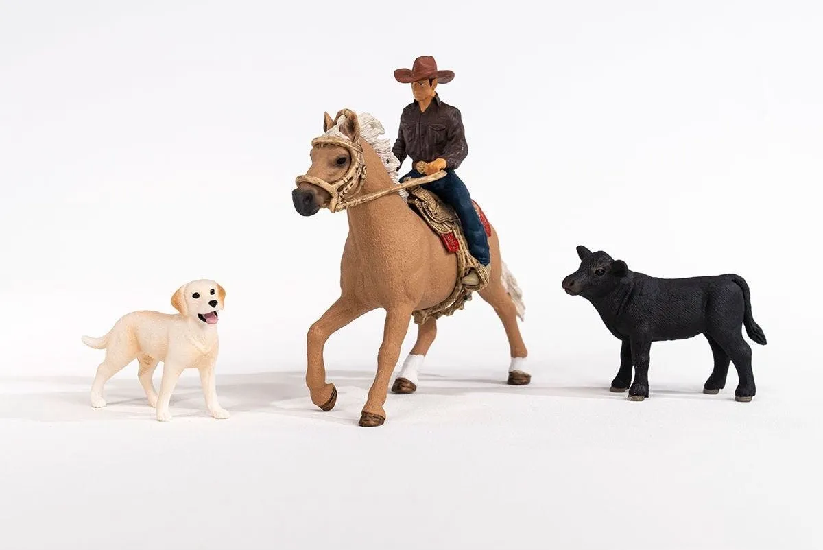 Schleich Farm World Westernrijden Speelfigurenset 42578 - Multikleur