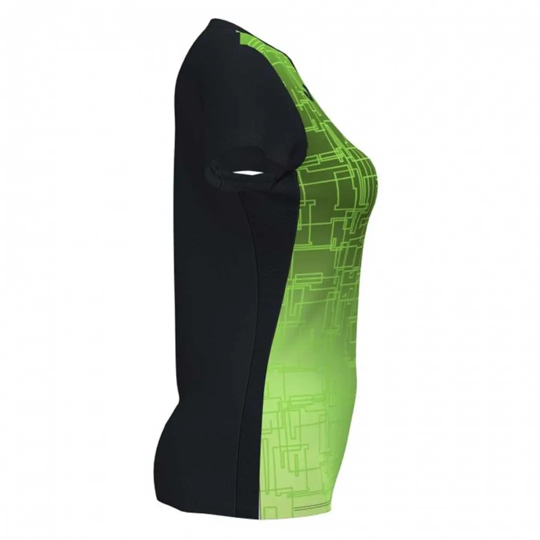 Joma Elite VIII T-shirt Kort L - Groen/Zwart