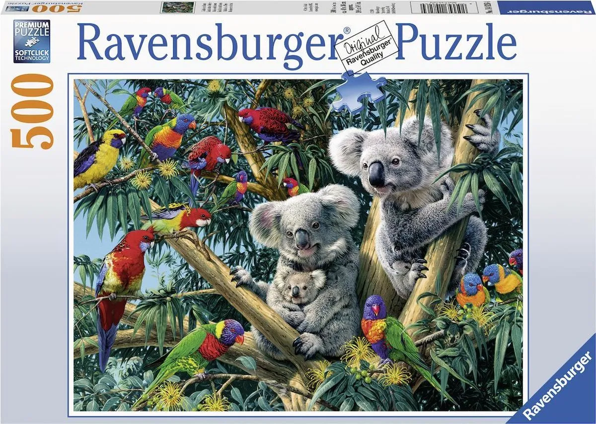Ravensburger Koalas in de Boom Legpuzzel 500 Stuks