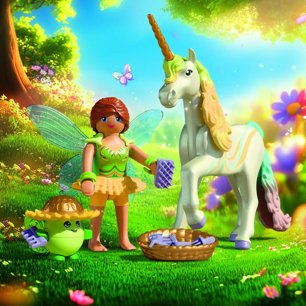 Playmobil Magische Eenhoorn Regenboogbloem 71840 - Multicolor