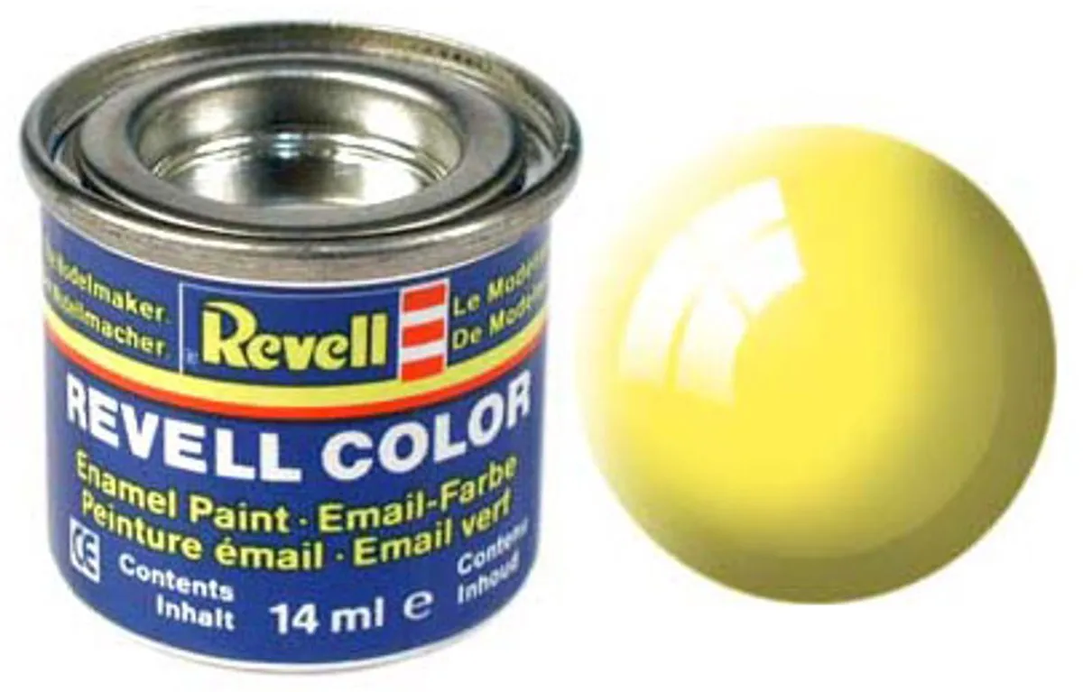 Revell Hobbyverf #12 Yellow Gloss Enamel 14ml