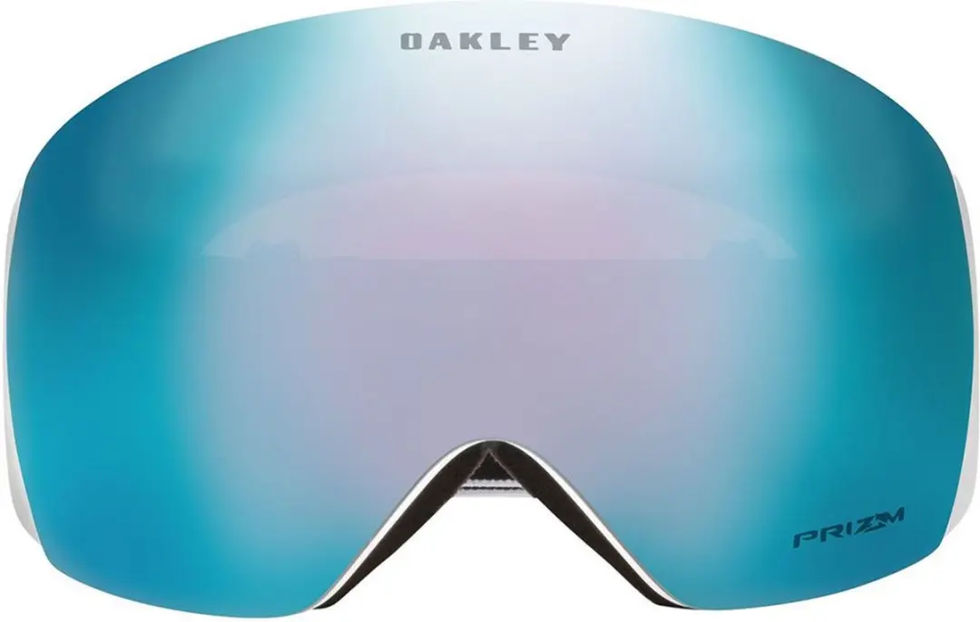 Oakley Flight Deck L OO7050-91 Skibril - Matte Wit/Prizm Blauw