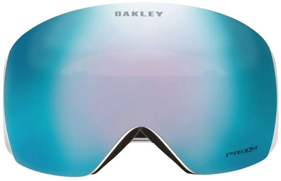 Oakley Flight Deck L OO7050-91 Skibril - Matte Wit/Prizm Blauw