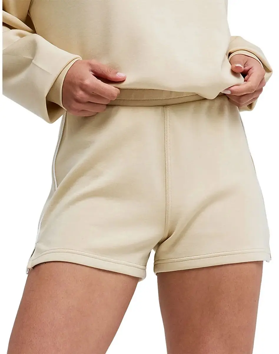 Roxy Rise & Vibe Korte Sportbroek Beige XS Vrouw