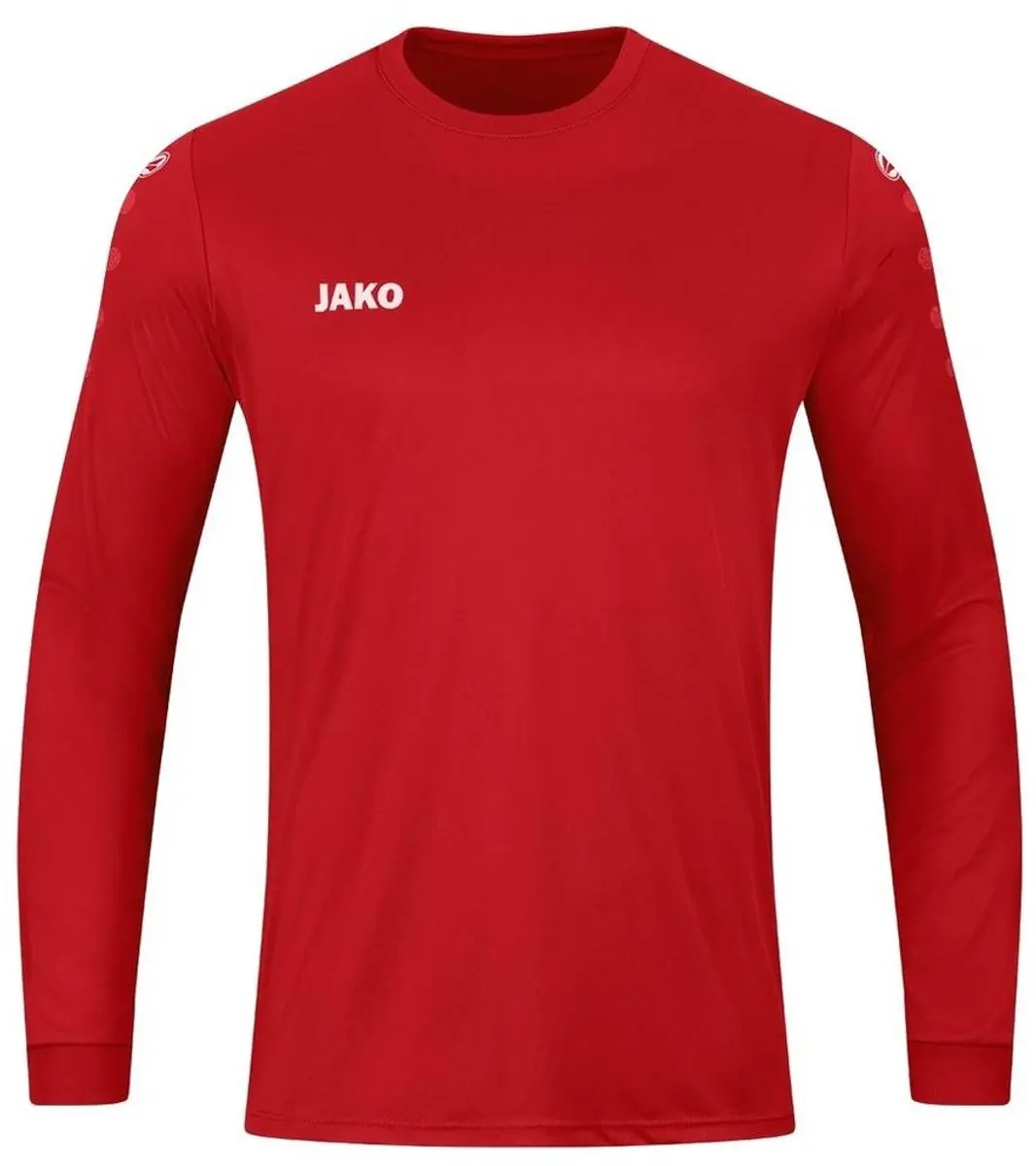 JAKO Team Voetbalshirt Lange Mouw Kinderen 128 - Rood
