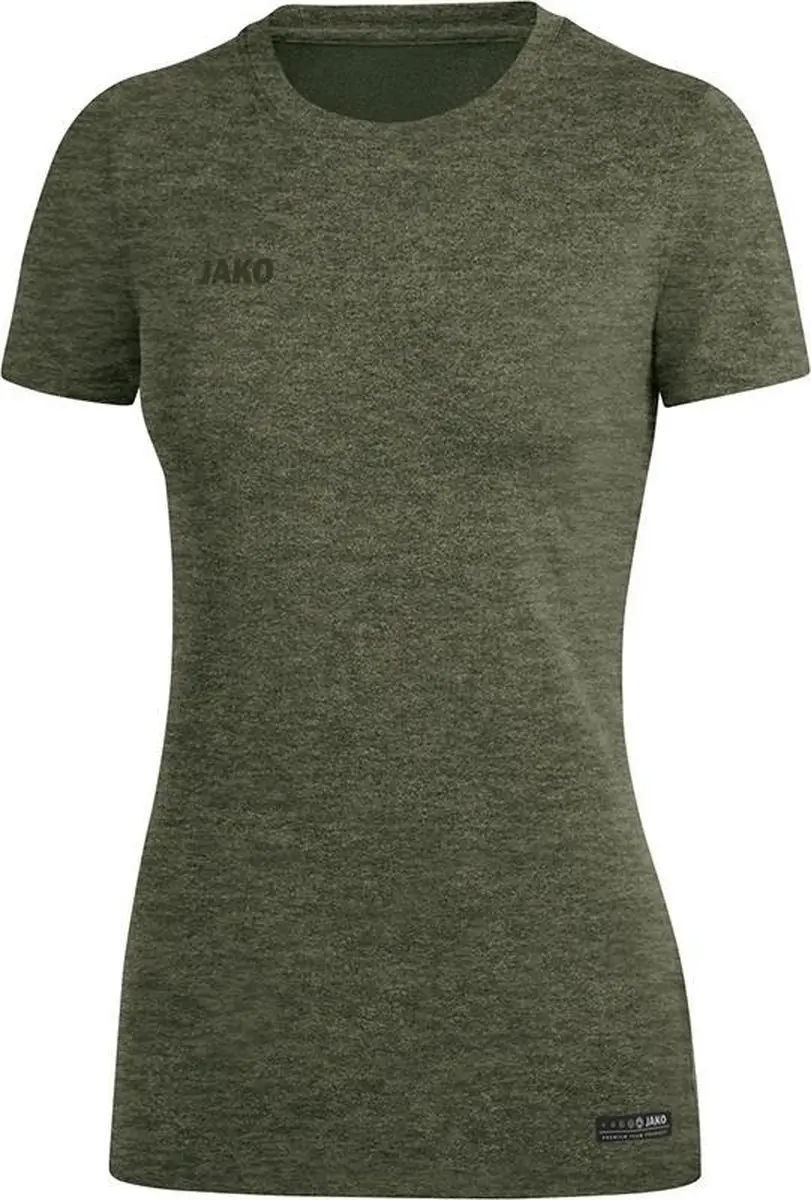 JAKO Premium Basics T-Shirt Heren - Kaki S