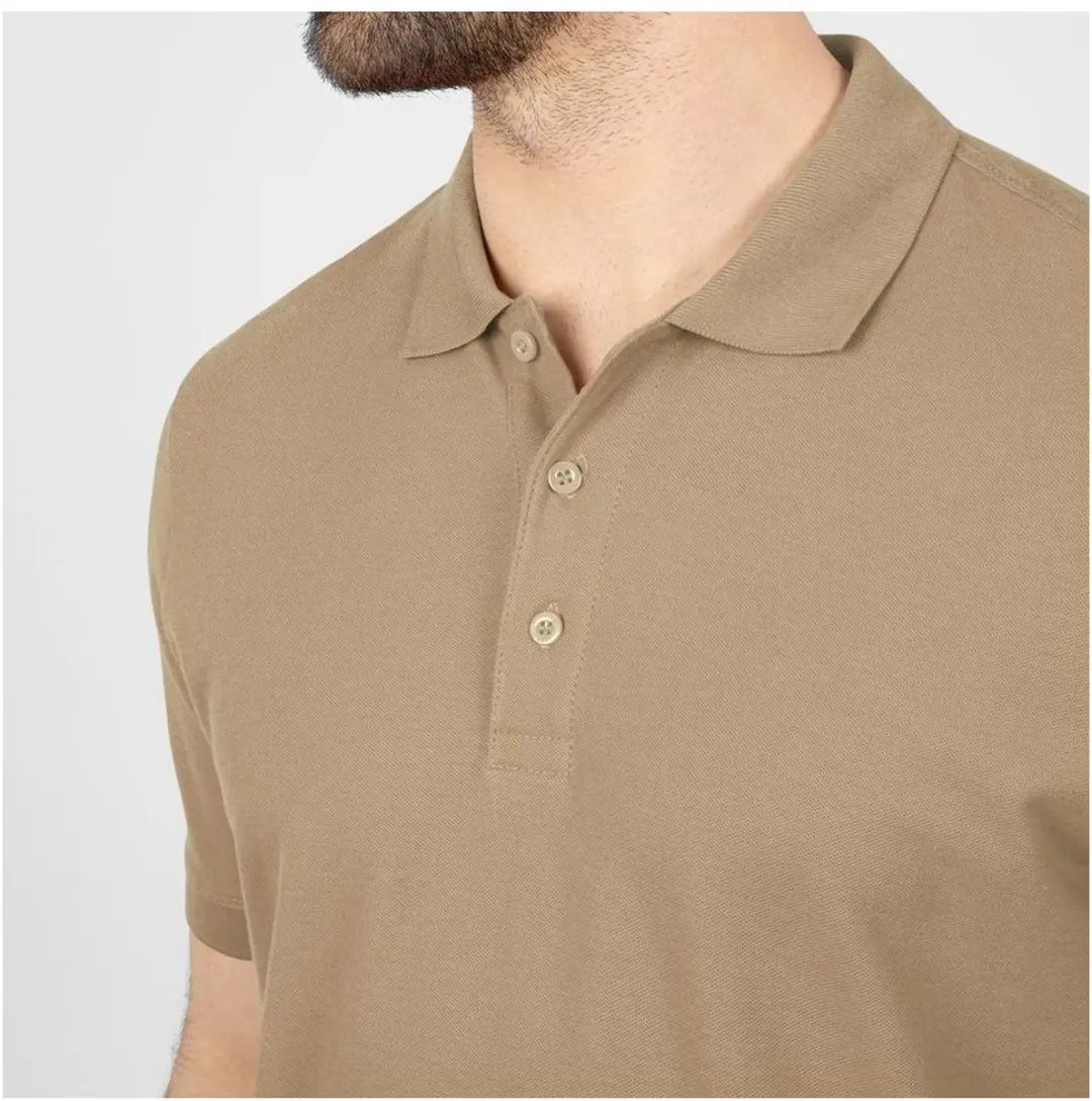 Jako Organic Polo Heren - Bruin L