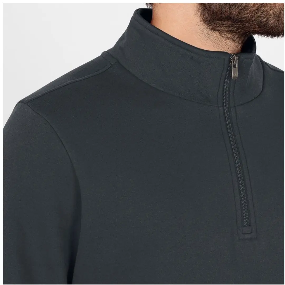 JAKO Organic Ziptop Heren 4XL - Antraciet