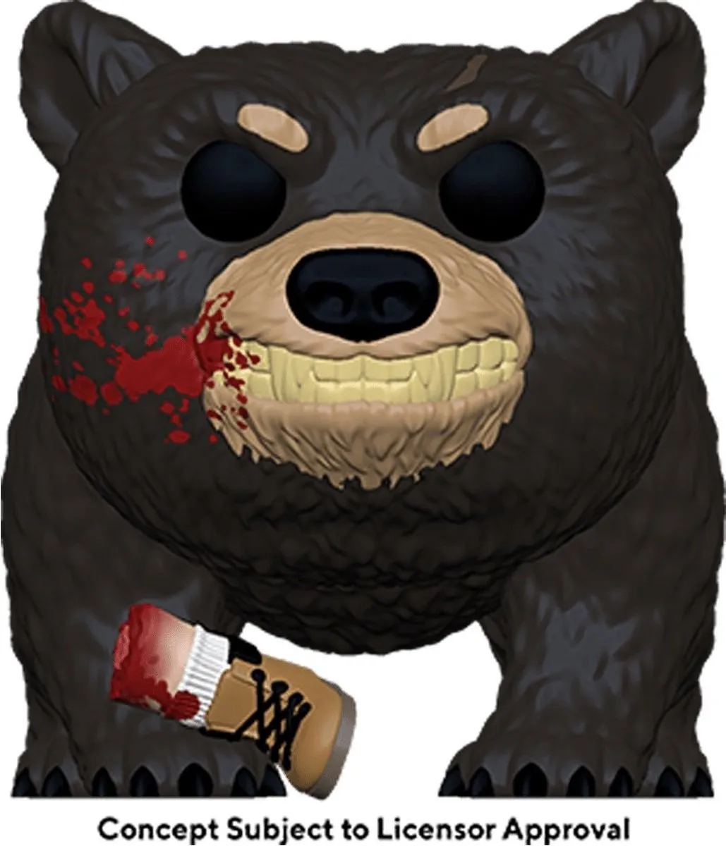 Funko Pop Movies Cocaine Bear Bear with Leg Bloody 77188