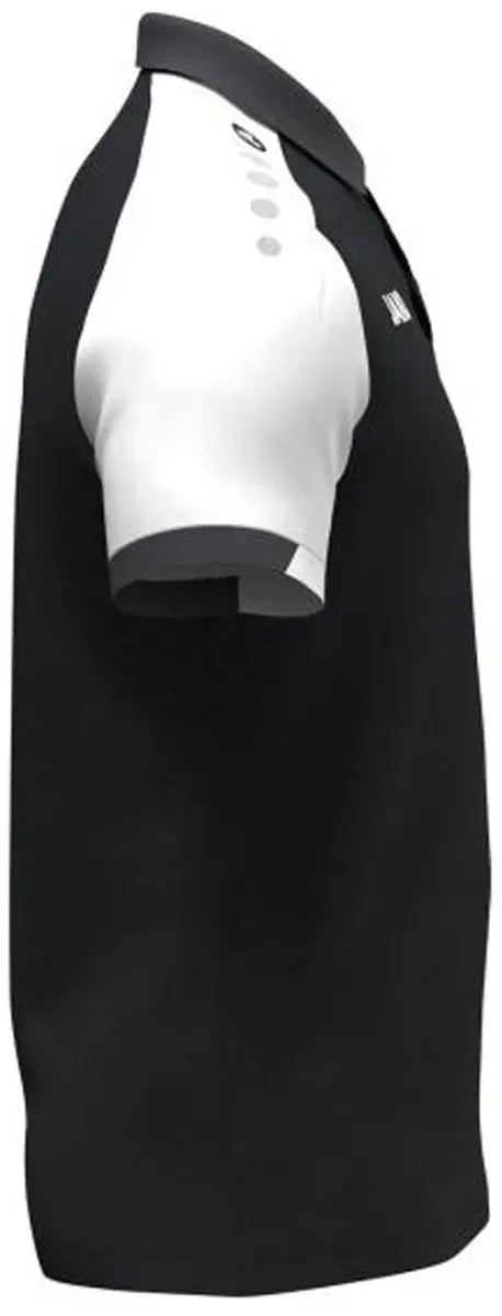 Jako Dynamic Polo Senior 3XL - Zwart/Wit