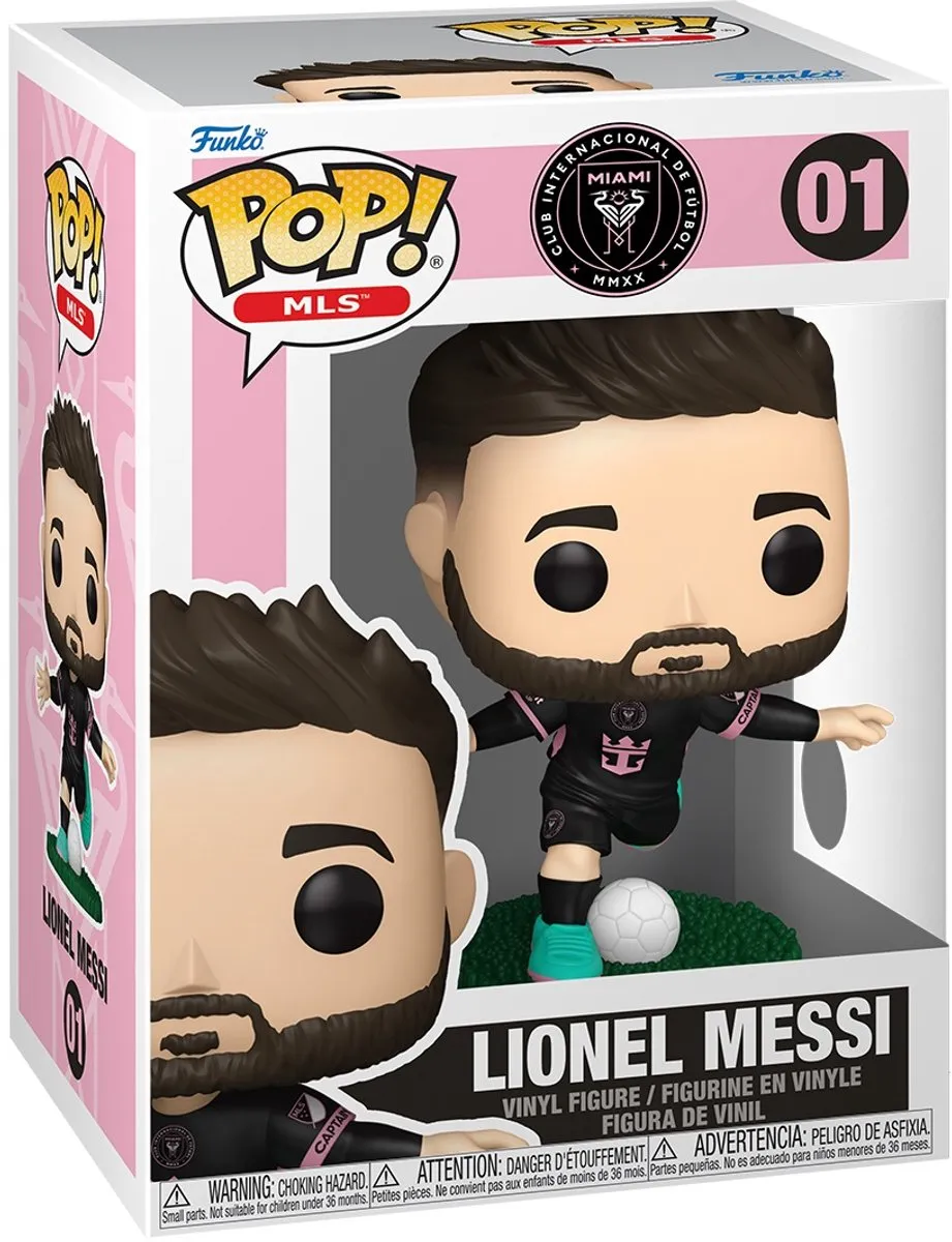 Funko Pop Lionel Messi Inter Miami 88617 - Voetbalfiguur - Multi