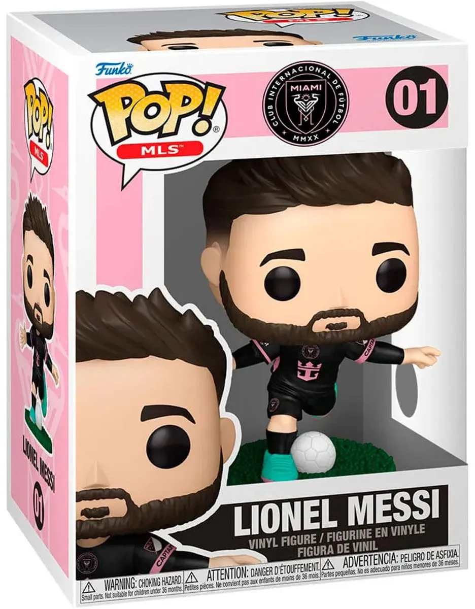 Funko Pop Lionel Messi Inter Miami 88617 - Voetbalfiguur - Multi - afbeelding 6 van 6