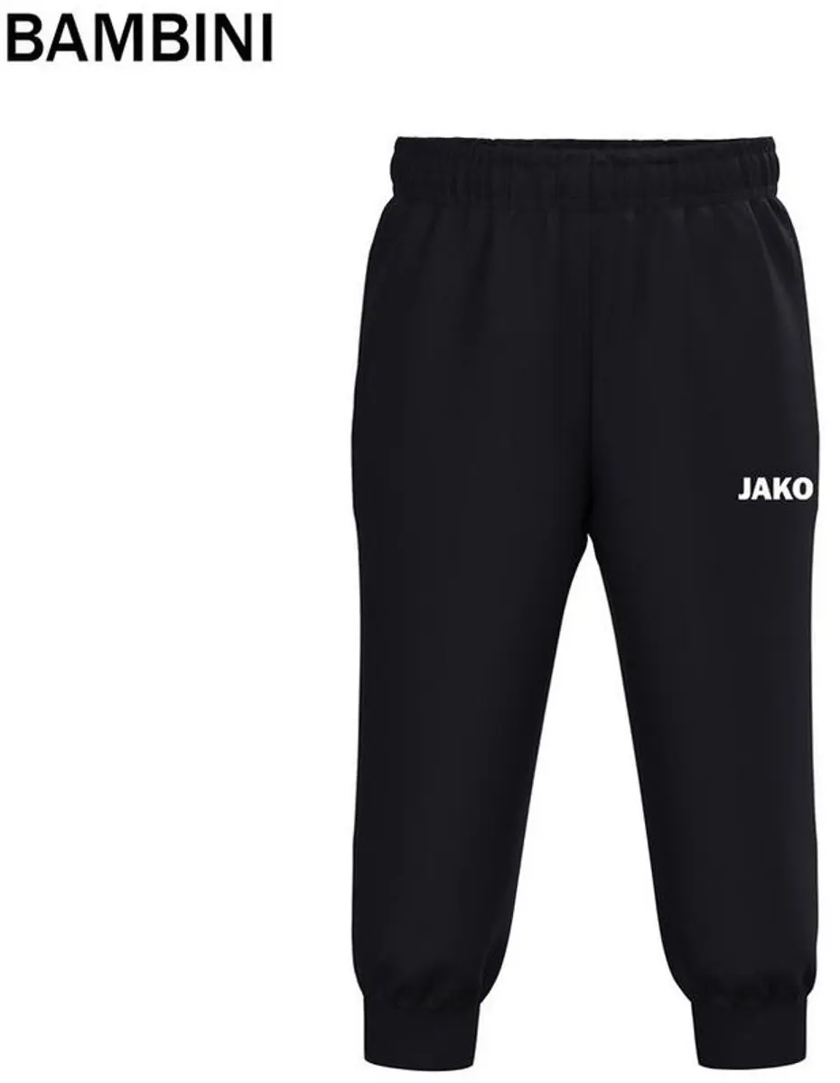 JAKO One Bambini Polyesterbroek 98 - Zwart