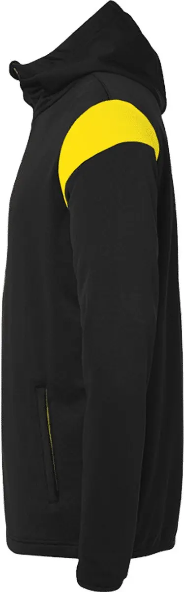 Uhlsport Squad 27 Kinderjas - Zwart/Limoen 140