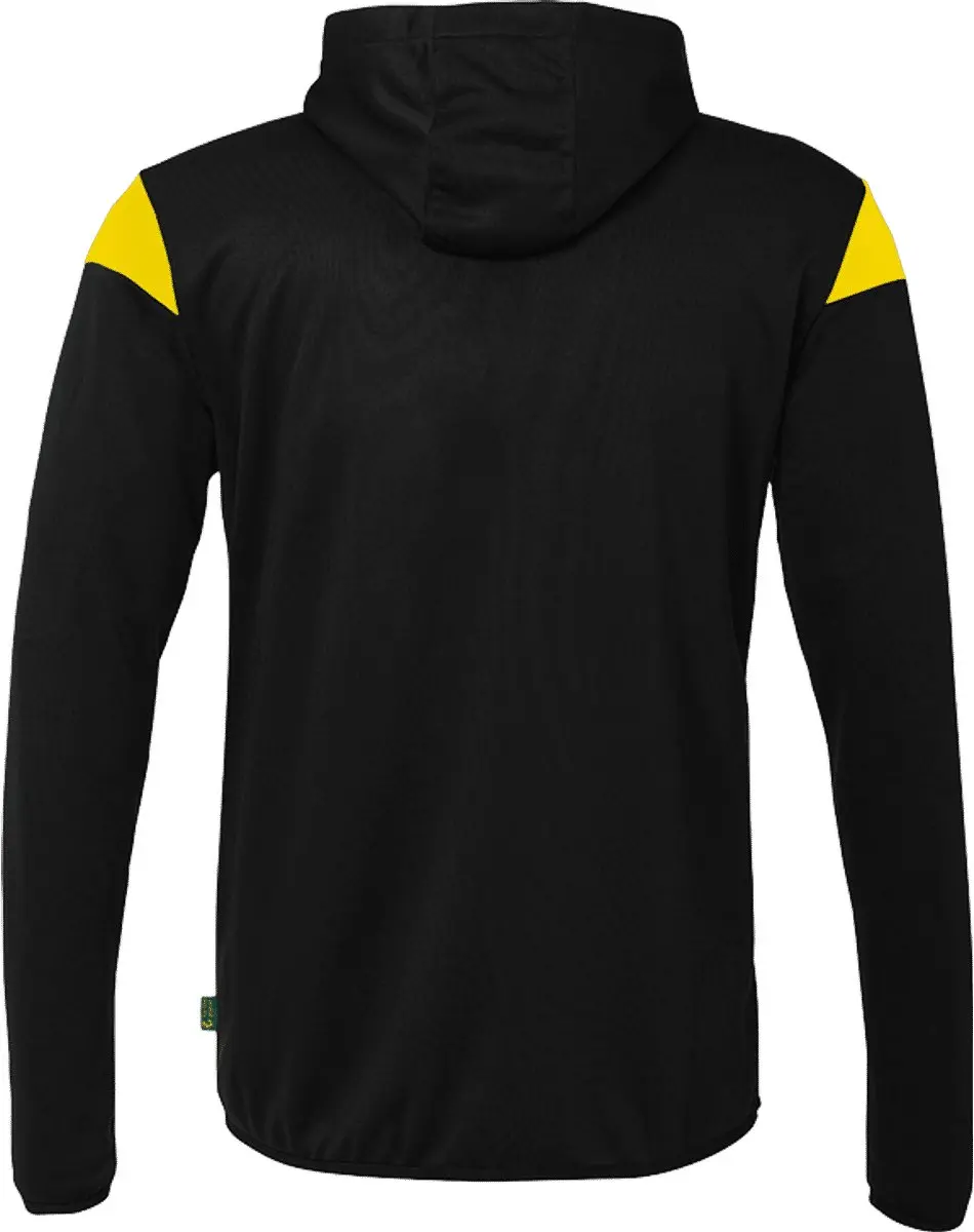 Uhlsport Squad 27 Kinderjas - Zwart/Limoen 140