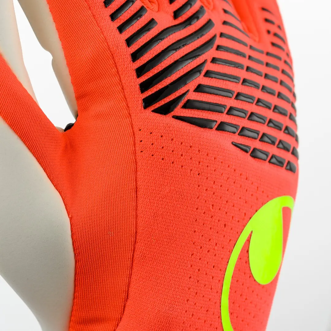 Uhlsport Fm Absolutgrip Hybrid Keepershandschoenen 8 - Fluorood/Wit/Fluogeel