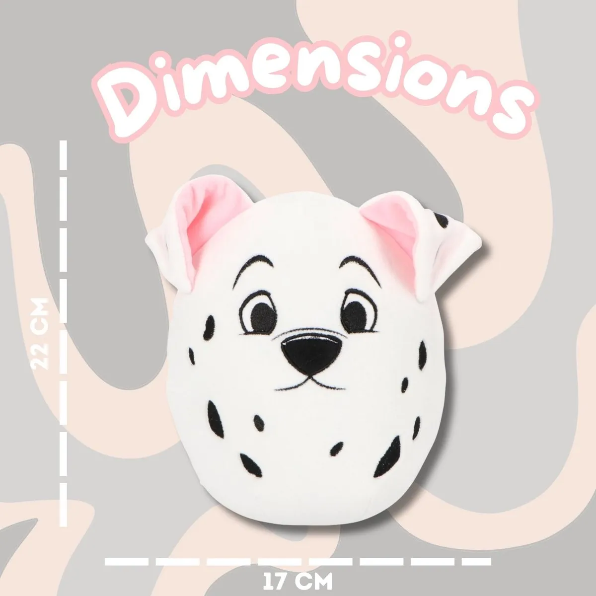 Disney Dalmatiër Squishy 22cm - Multicolor