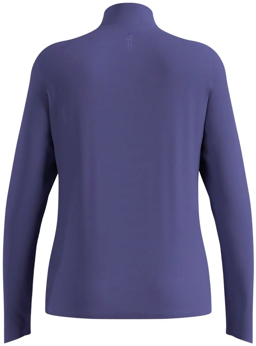 ODLO Essential Ceramiwarm Hardloopshirt Dames S - Donkerblauw - afbeelding 4 van 6
