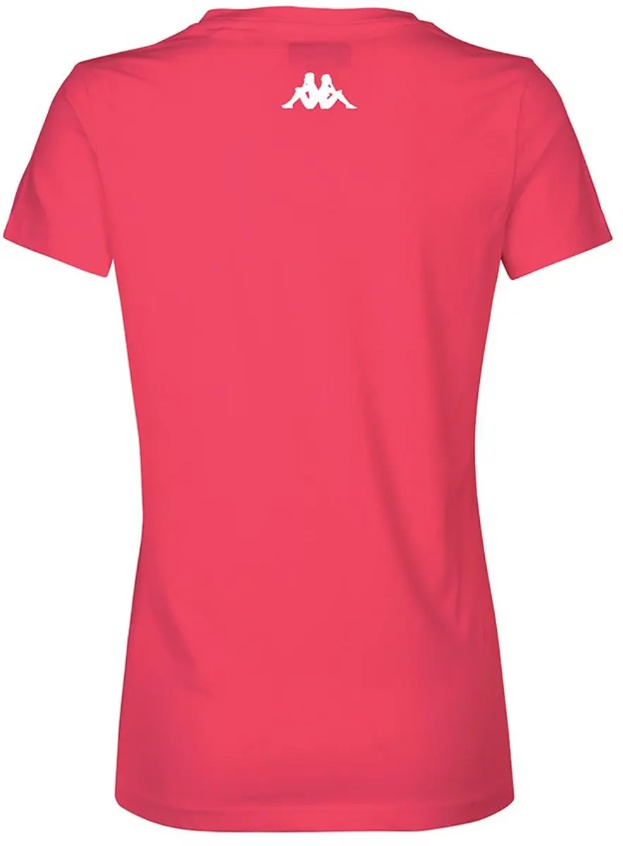 Kappa Brizza T-shirt Vrouw - XL - Fuchsia