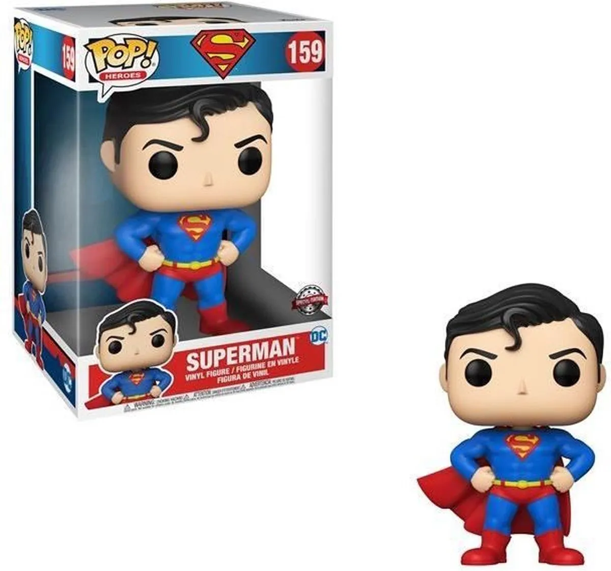 Funko Pop! Jumbo DC Comics Superman 10" - Multi - afbeelding 6 van 6