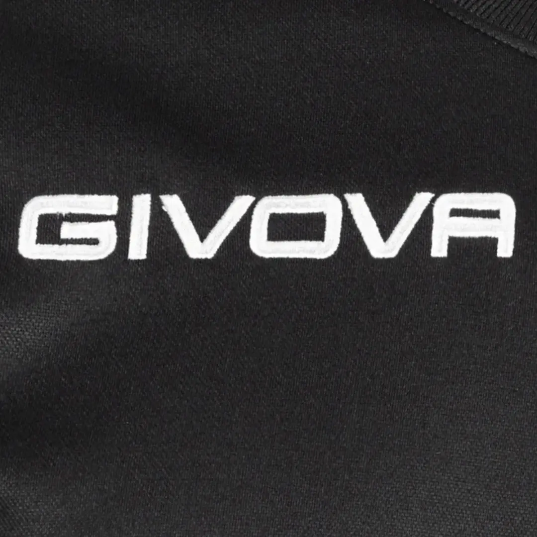 Givova Polarfleece One Sportswearshirt - XL - Zwart - afbeelding 3 van 6