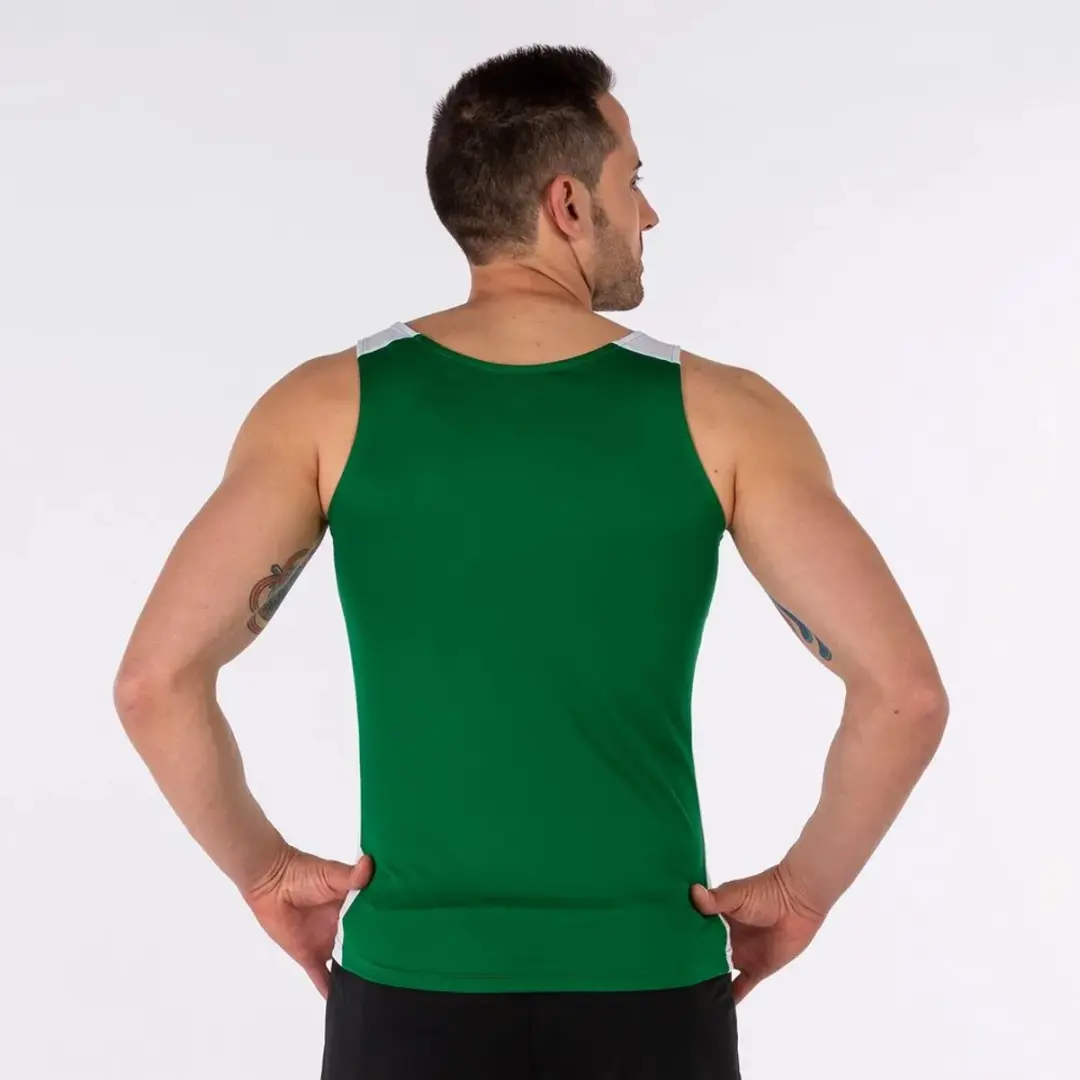 Joma Record II Mouwloos T-shirt - S - Groen