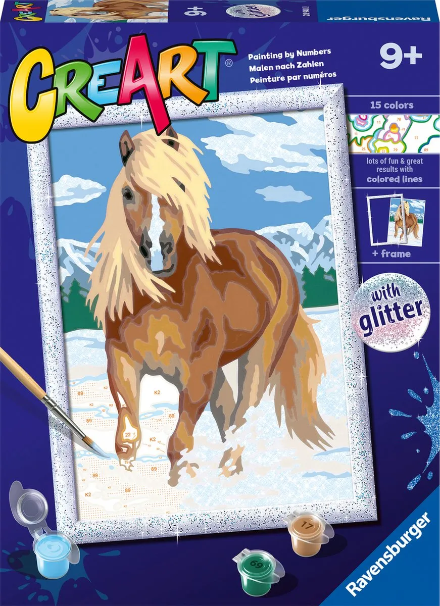 Ravensburger CreArt The Royal Horse Schilderen op nummer