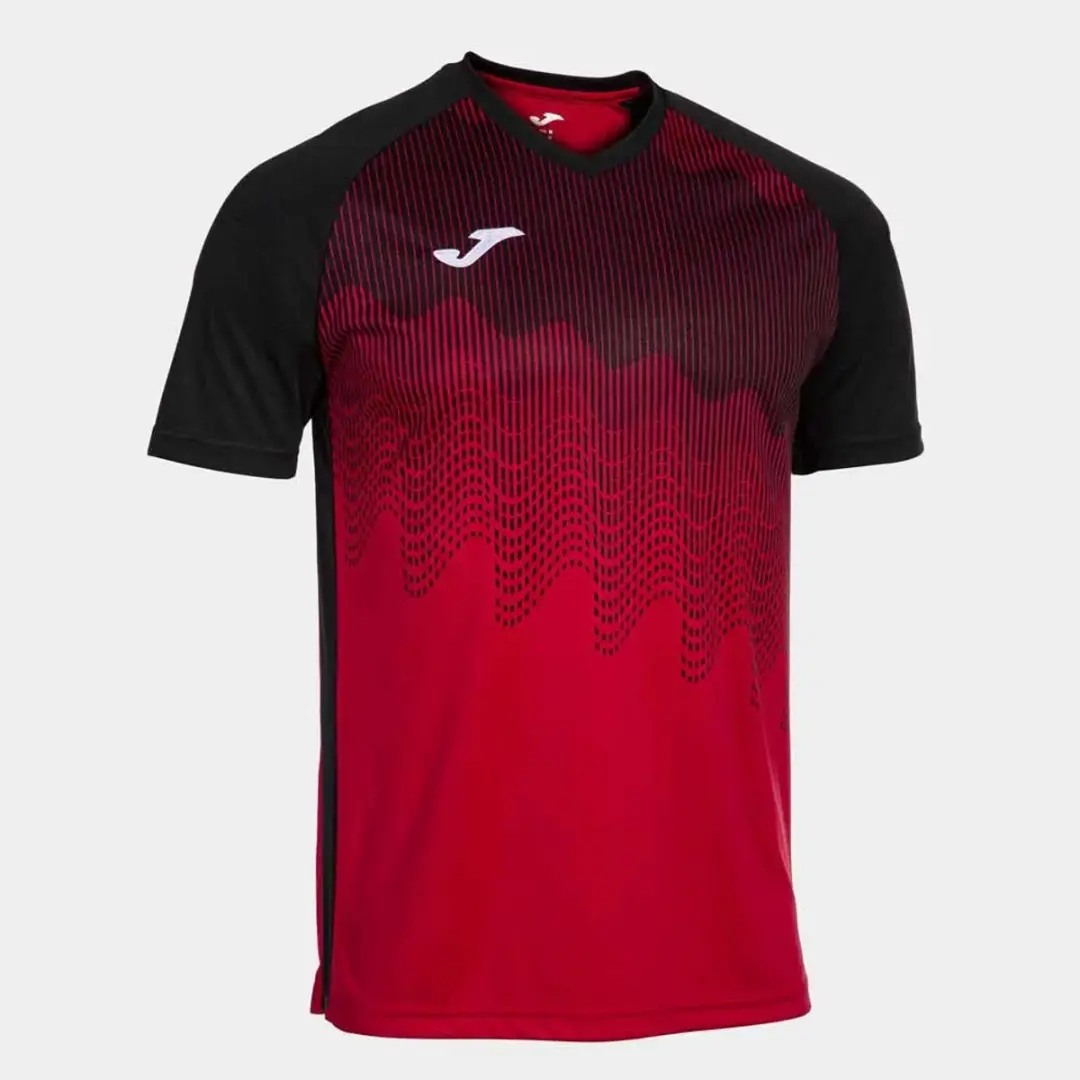Joma Tiger Vi T-shirt - S - Rood/Zwart