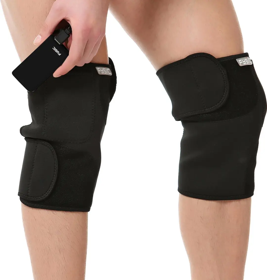 Fysic FHP-180R Warmtebandage Knie - Rechts - M - afbeelding 6 van 6