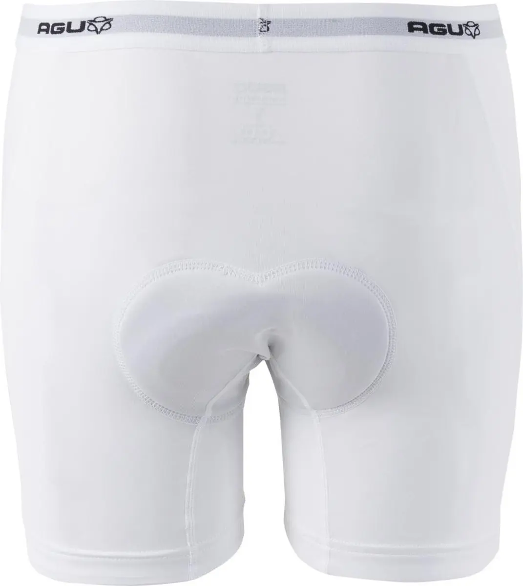 AGU Essential Fietsonderbroek Dames - Undershort met zeem XS - Wit