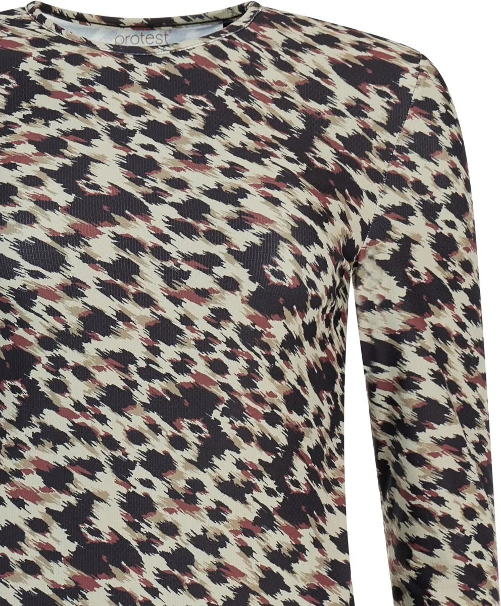 Protest Prtyalin Thermoshirt Dames - Panterprint - XS