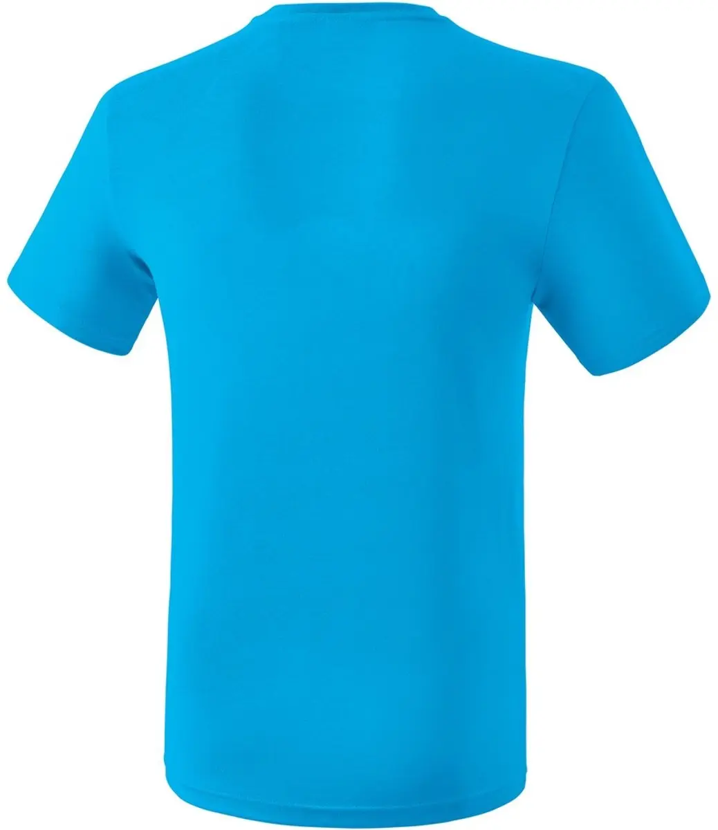 Erima Promo T-shirt Kinderen Curacao/Zwart - Maat 152