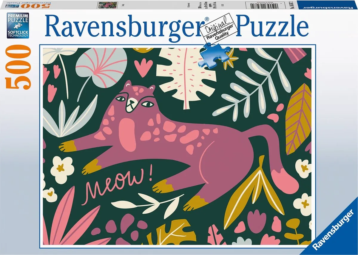 Ravensburger Trendy Legpuzzel 500 Stuks - Multicolor