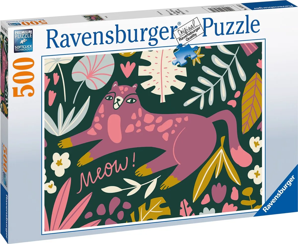 Ravensburger Trendy Legpuzzel 500 Stuks - Multicolor