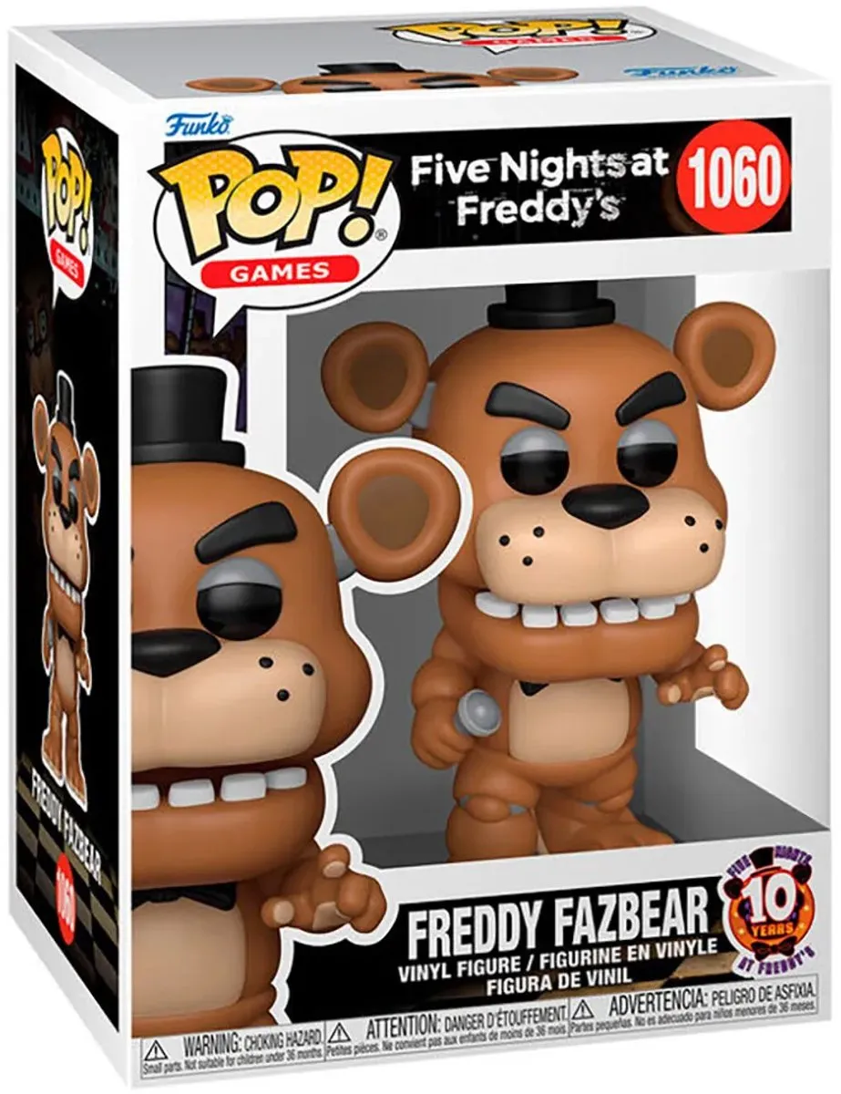 Funko Five Nights at Freddy's Freddy Fazbear Funko Pop! - Multicolor