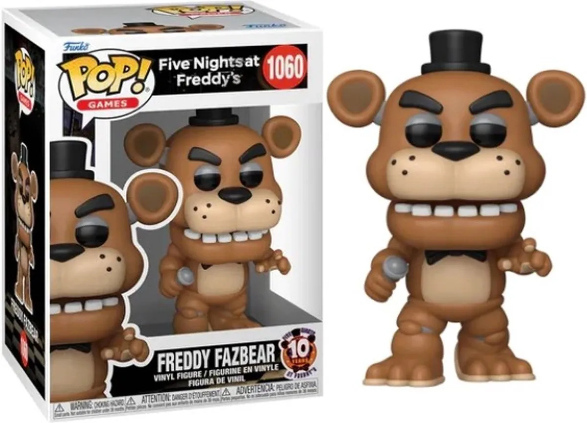 Funko Five Nights at Freddy's Freddy Fazbear Funko Pop! - Multicolor