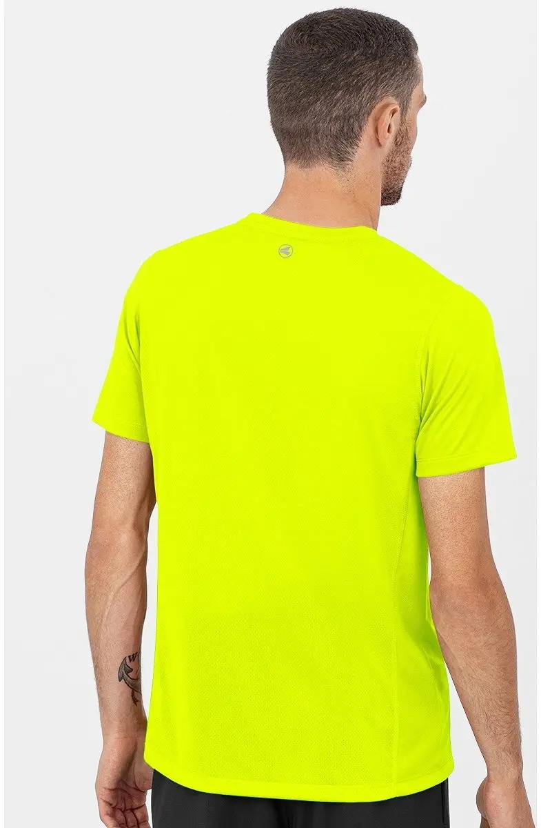 JAKO Run 2.0 T-Shirt Heren - Fluogeel M