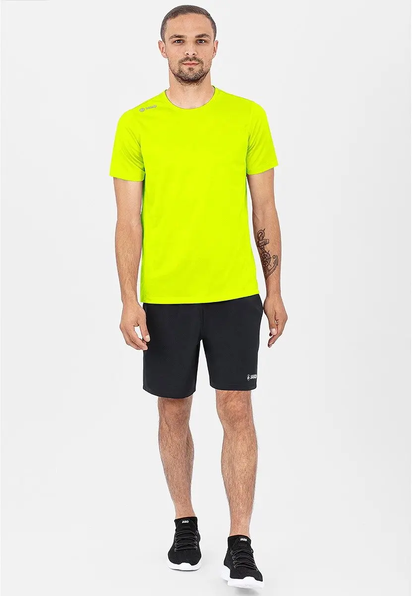 JAKO Run 2.0 T-Shirt Heren - Fluogeel M