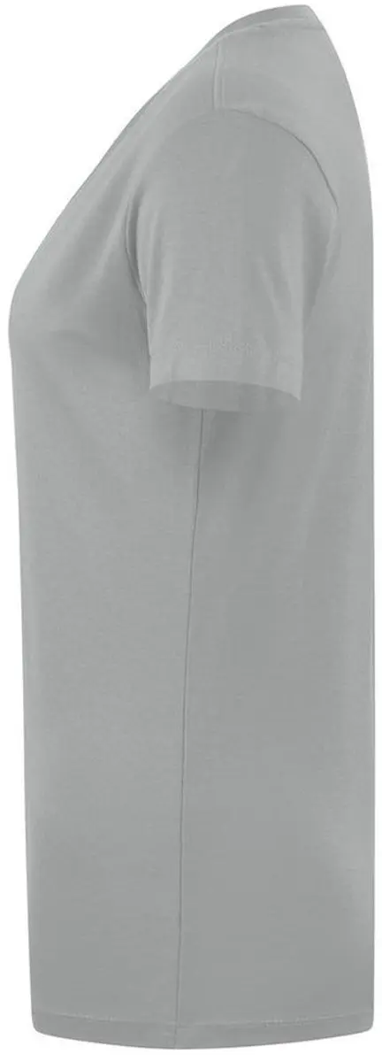 JAKO Organic T-Shirt Dames 40 - Lichtgrijs Gemêleerd