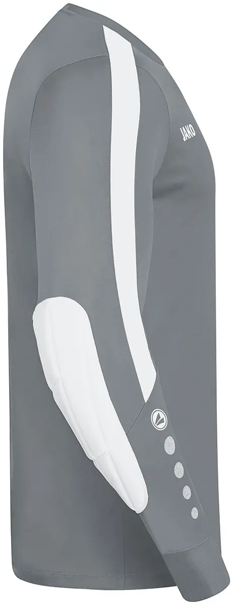 JAKO Power Keepershirt Heren - Lange mouw - Steengrijs - XL