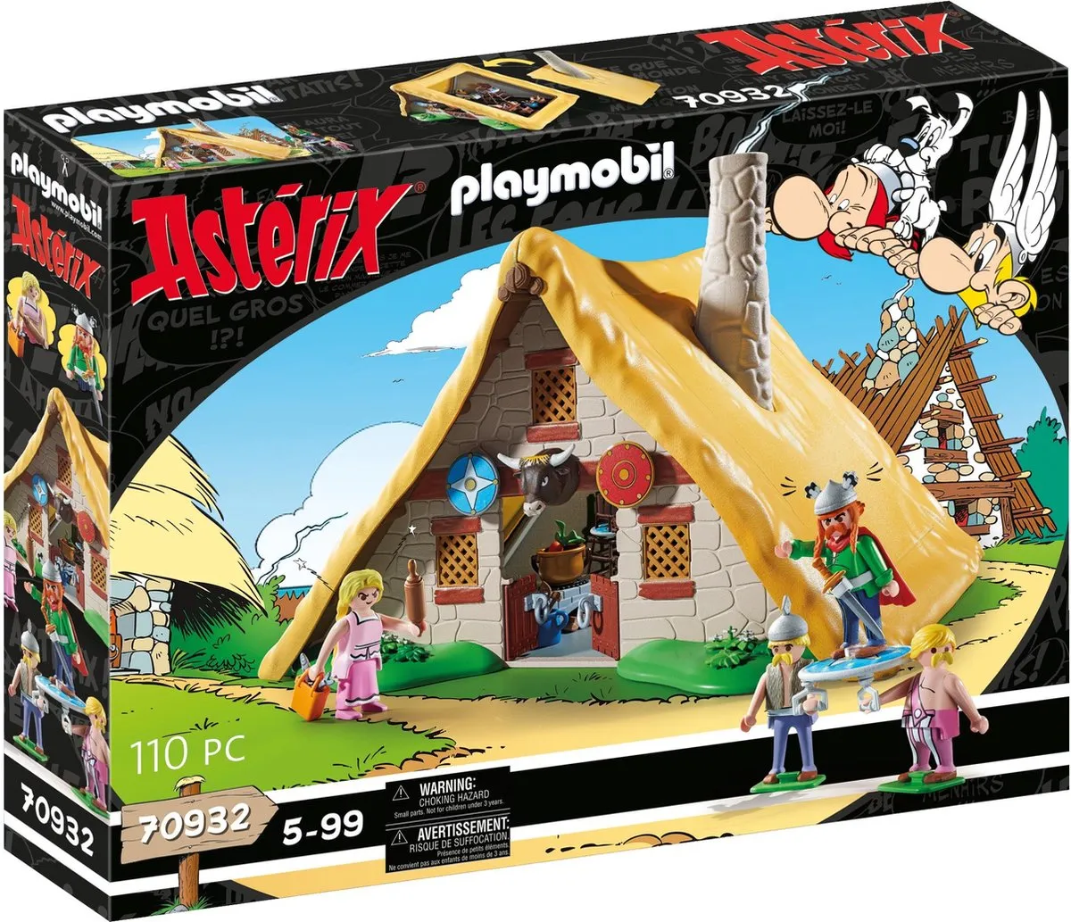 Playmobil Asterix Hut van Heroïx 70932