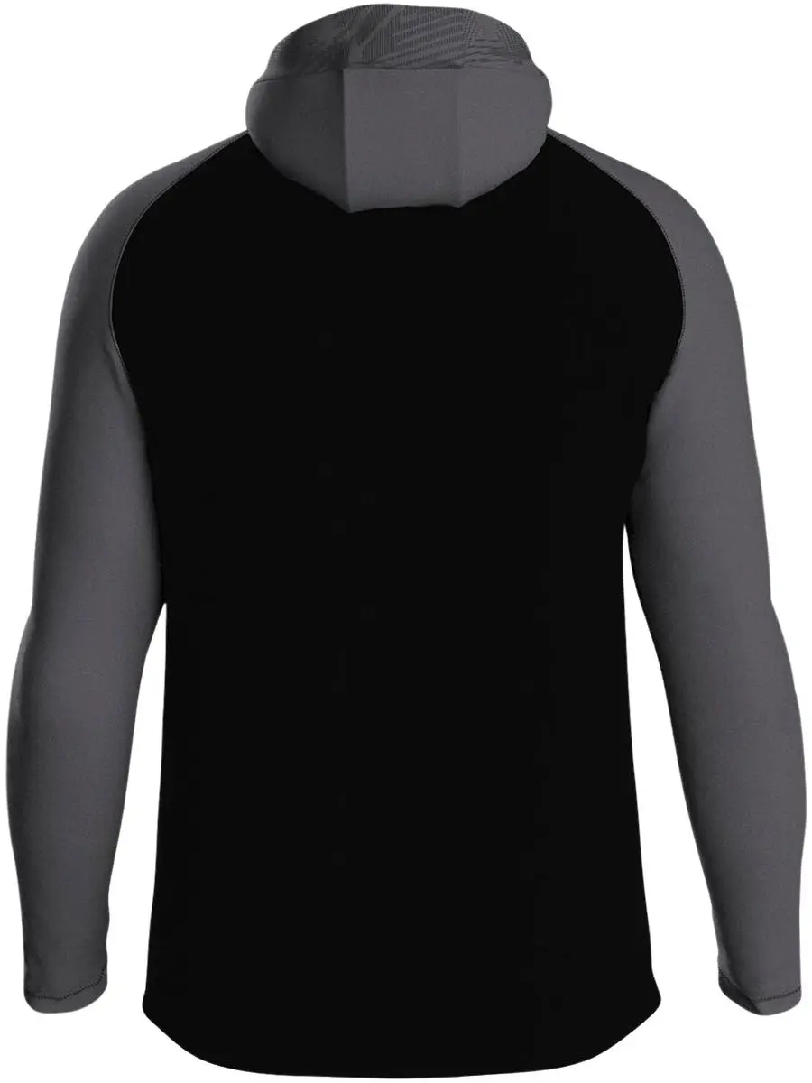 Jako Iconic Trainingsjas Junior 152 - Zwart/Dark Grijs/Wit