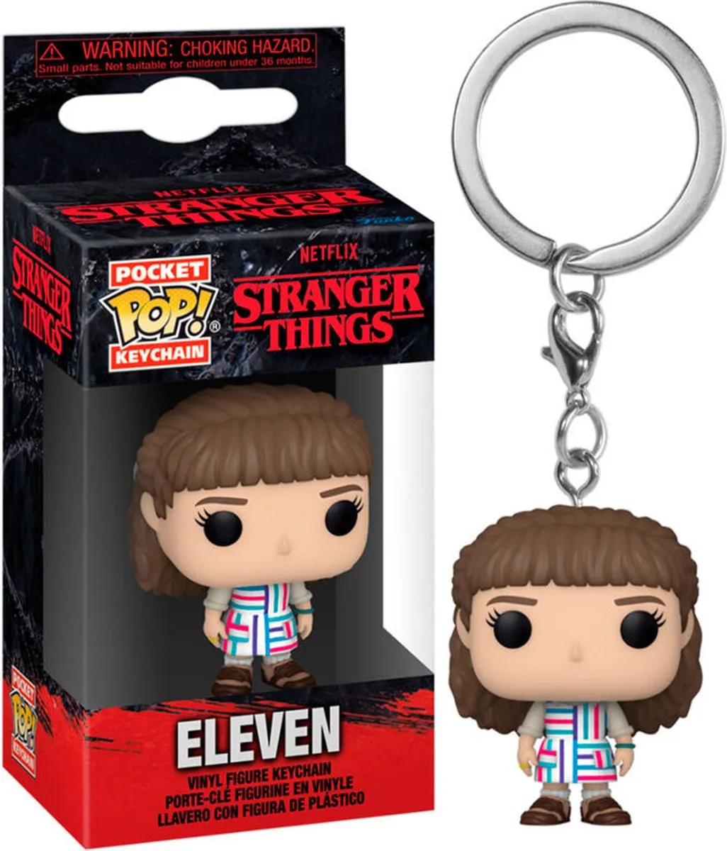 Funko Stranger Things Eleven Keychain - Veelkleurig