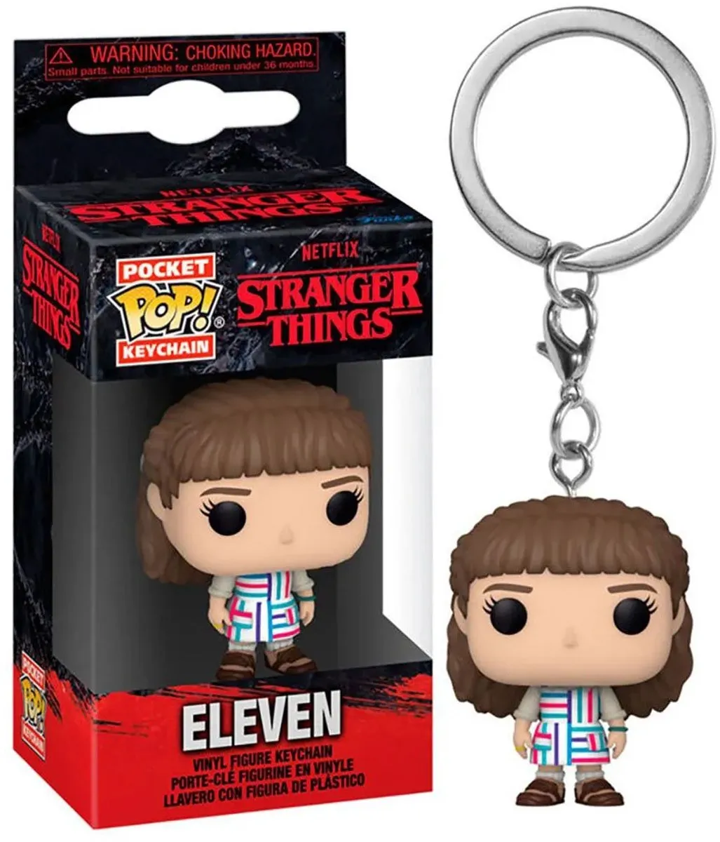 Funko Stranger Things Eleven Keychain - Veelkleurig