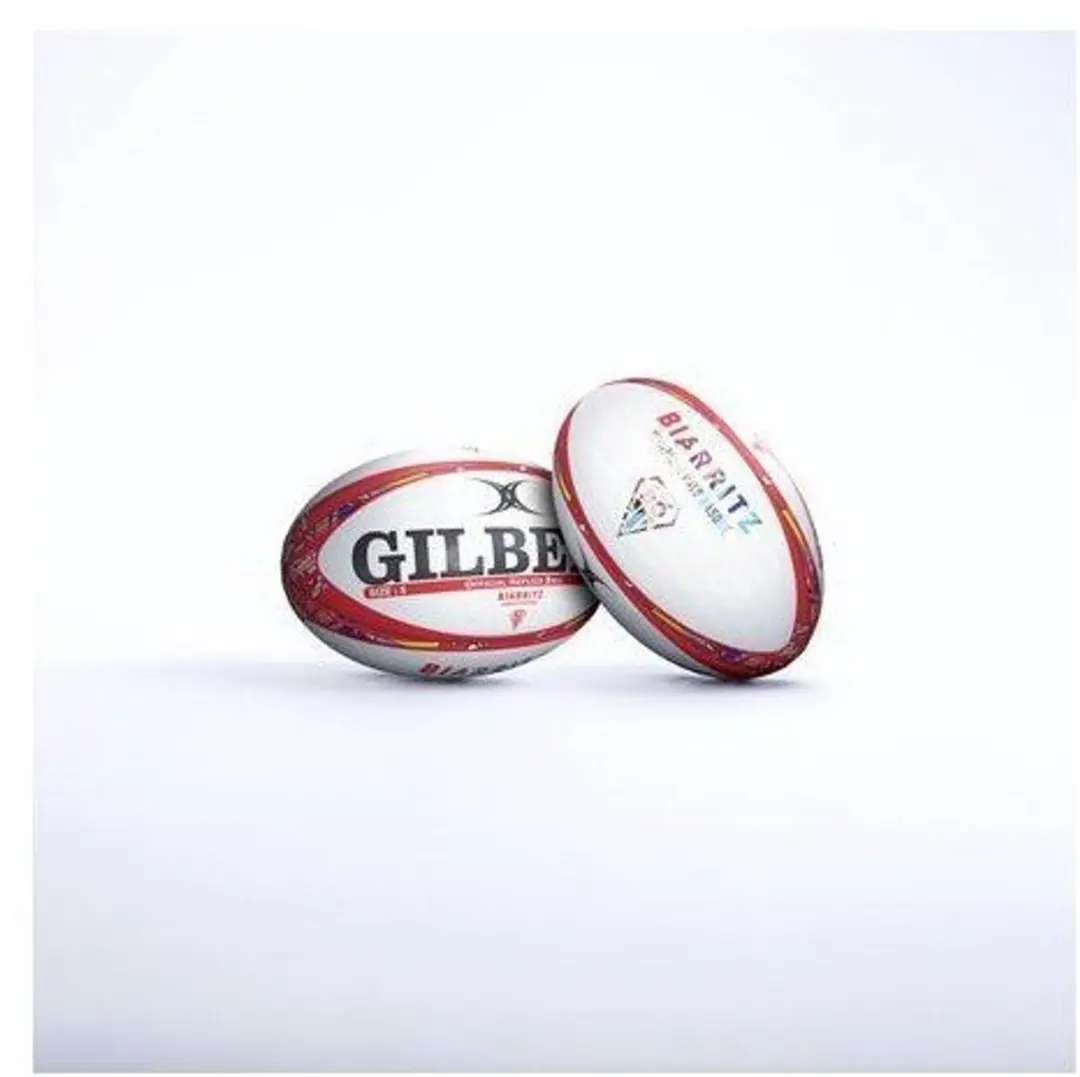 Gilbert Rugbybal Replica Biarritz Maat 5 - Multikleur