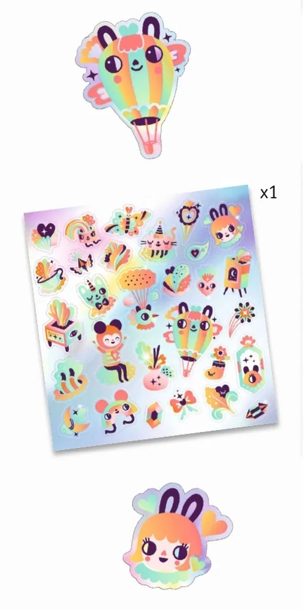 Djeco Stickers Rainbow