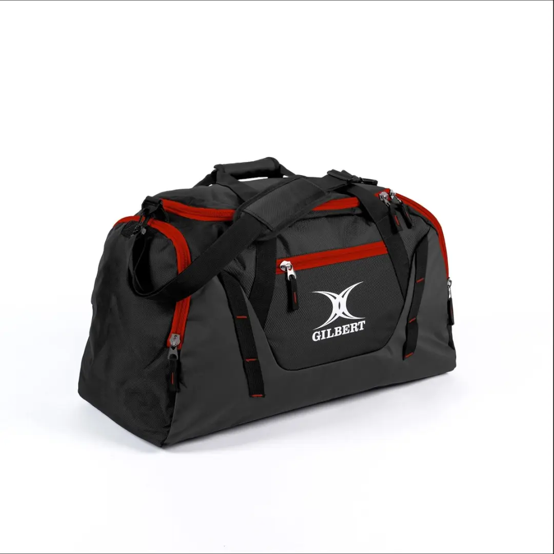 Gilbert Club V4 Holdall Zwart / Rood